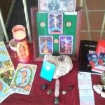 My Money-manifesting altar (please note that I do not pray TO money, I was praying FOR money)